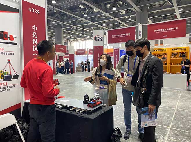 手持式钢筋成像仪首次亮相										